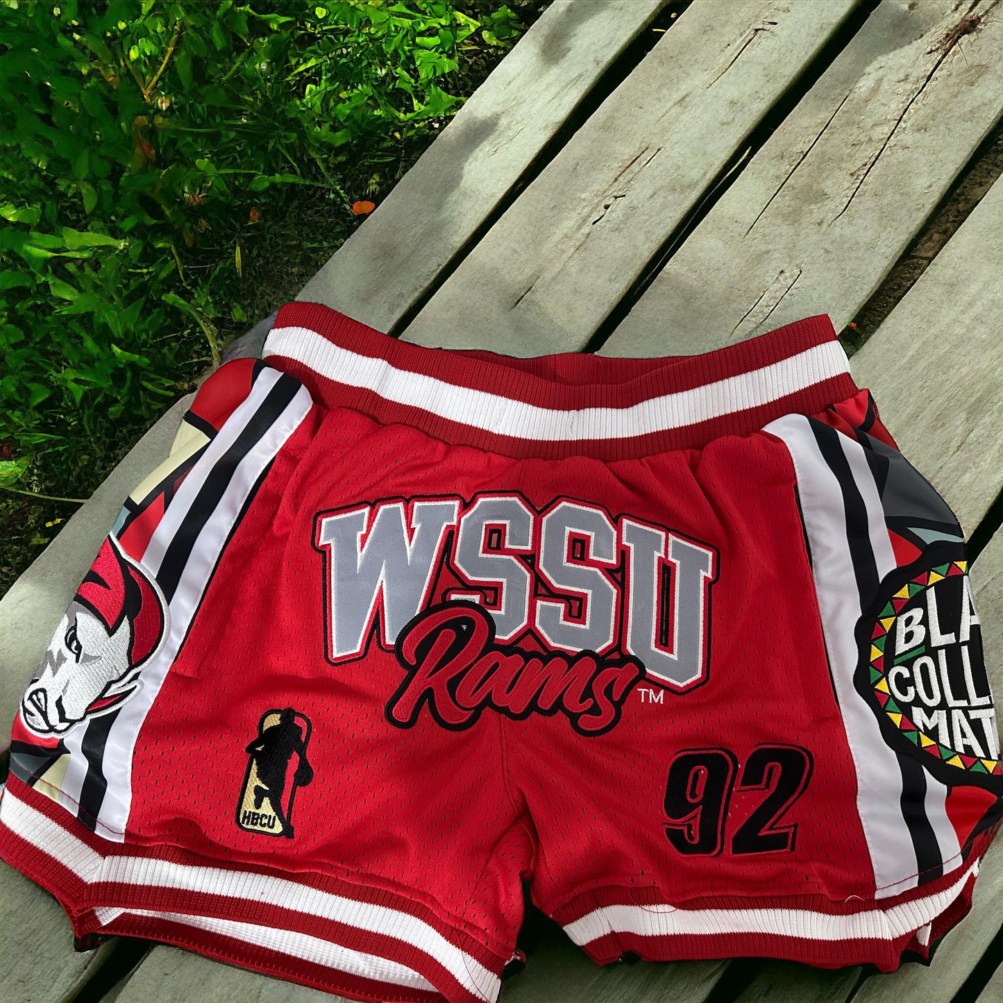 WSSU Rams Lifestyle Basketball Shorts