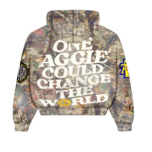 Camouflage "NCA&T" Silk Infused Lifestyle Jacket