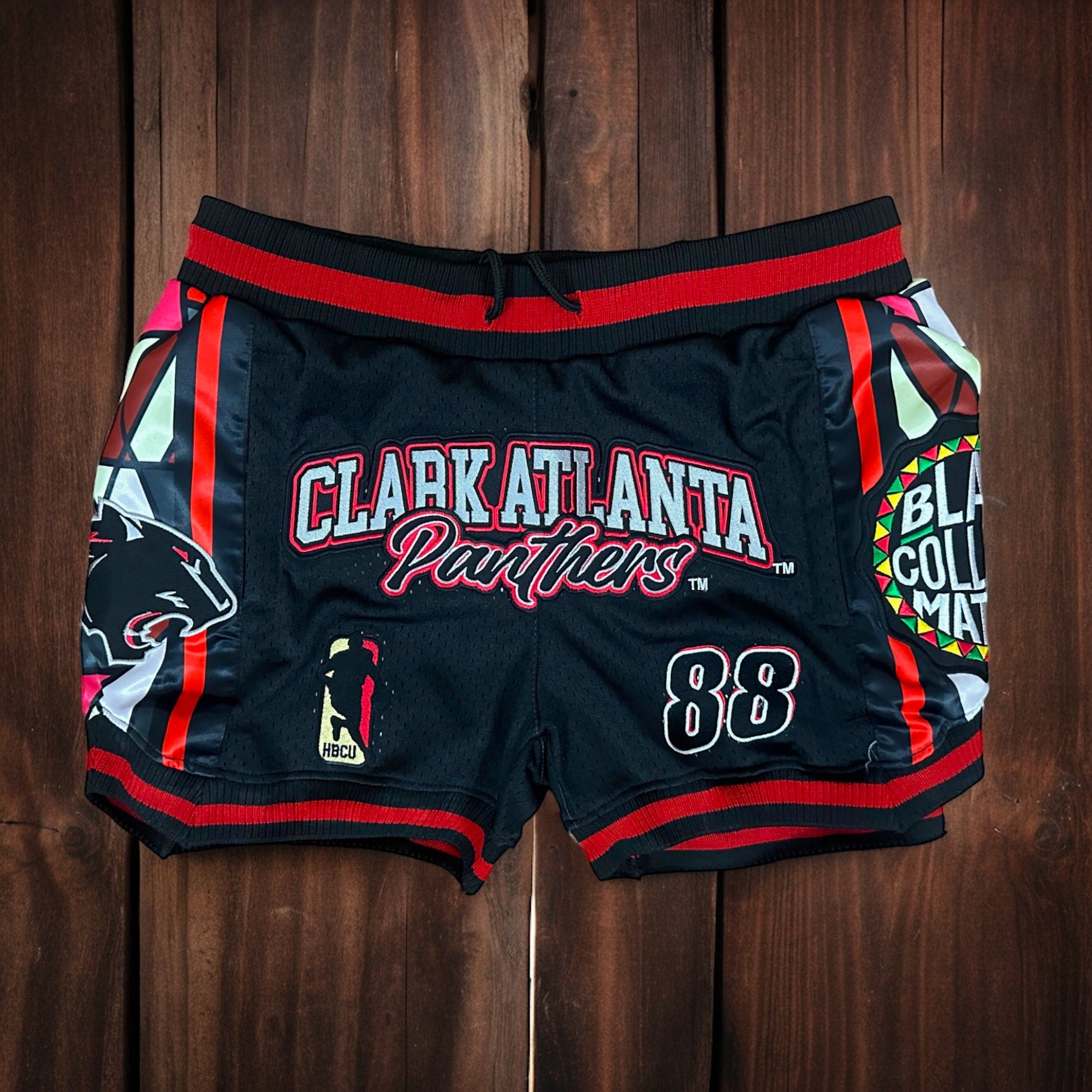 Clark Atlanta Panthers Lifestyle Basketball Shorts