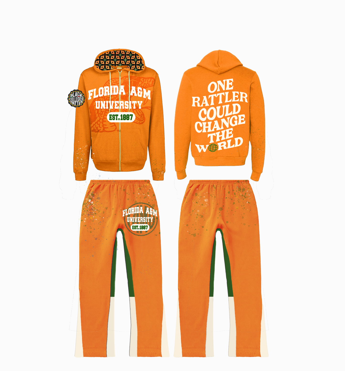 Florida A&M Silk Infused Lifestyle TrackSuit