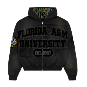 Black FAMU Silk Infused Lifestyle Jacket