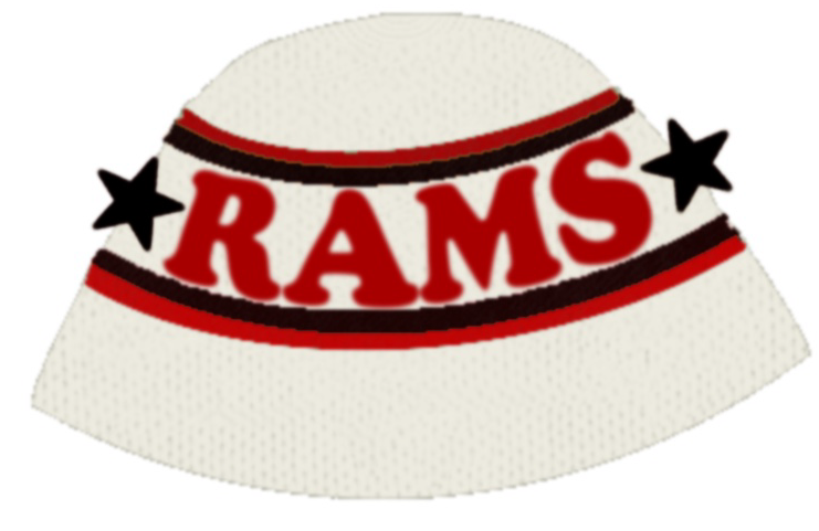 WSSU Rams Crochet Crwn