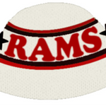 WSSU Rams Crochet Crwn