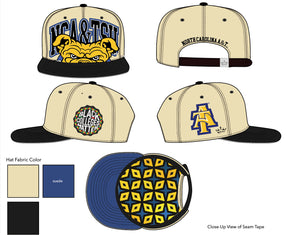 NCA&TSU Aggies Fitted Crwn