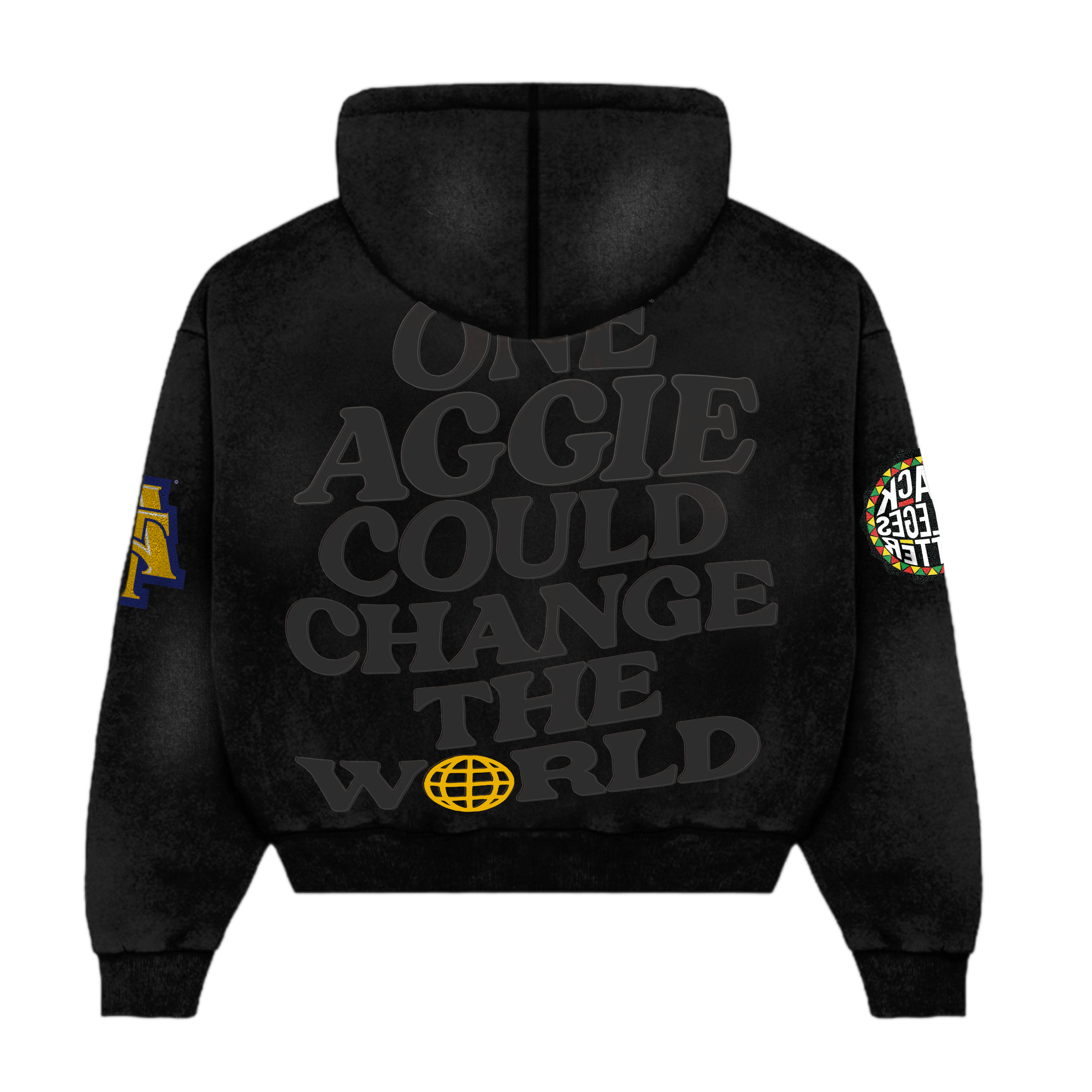 Black NCA&T State University Silk Infused Lifestyle Jacket