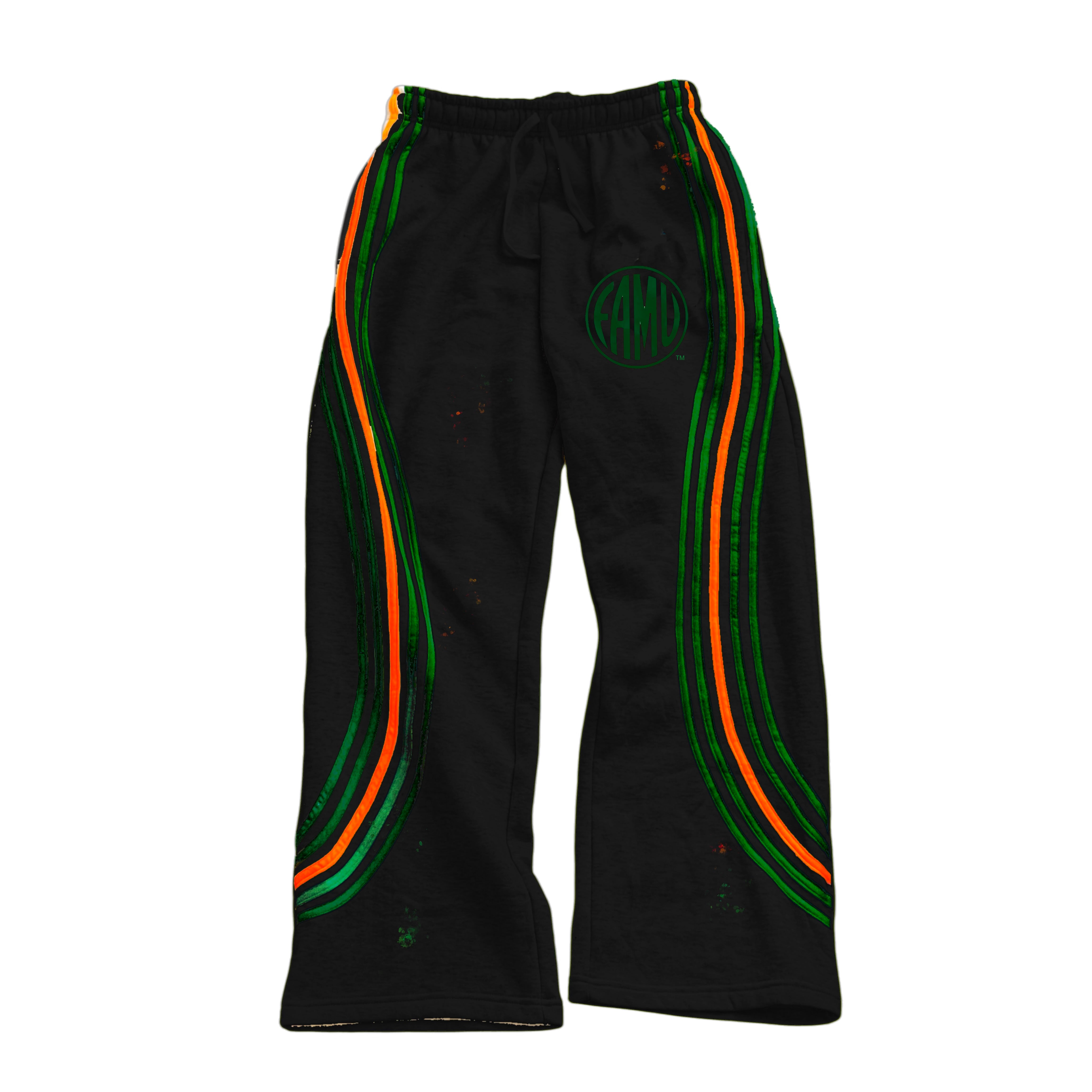 Black FAMU Lifestyle Sweatpants