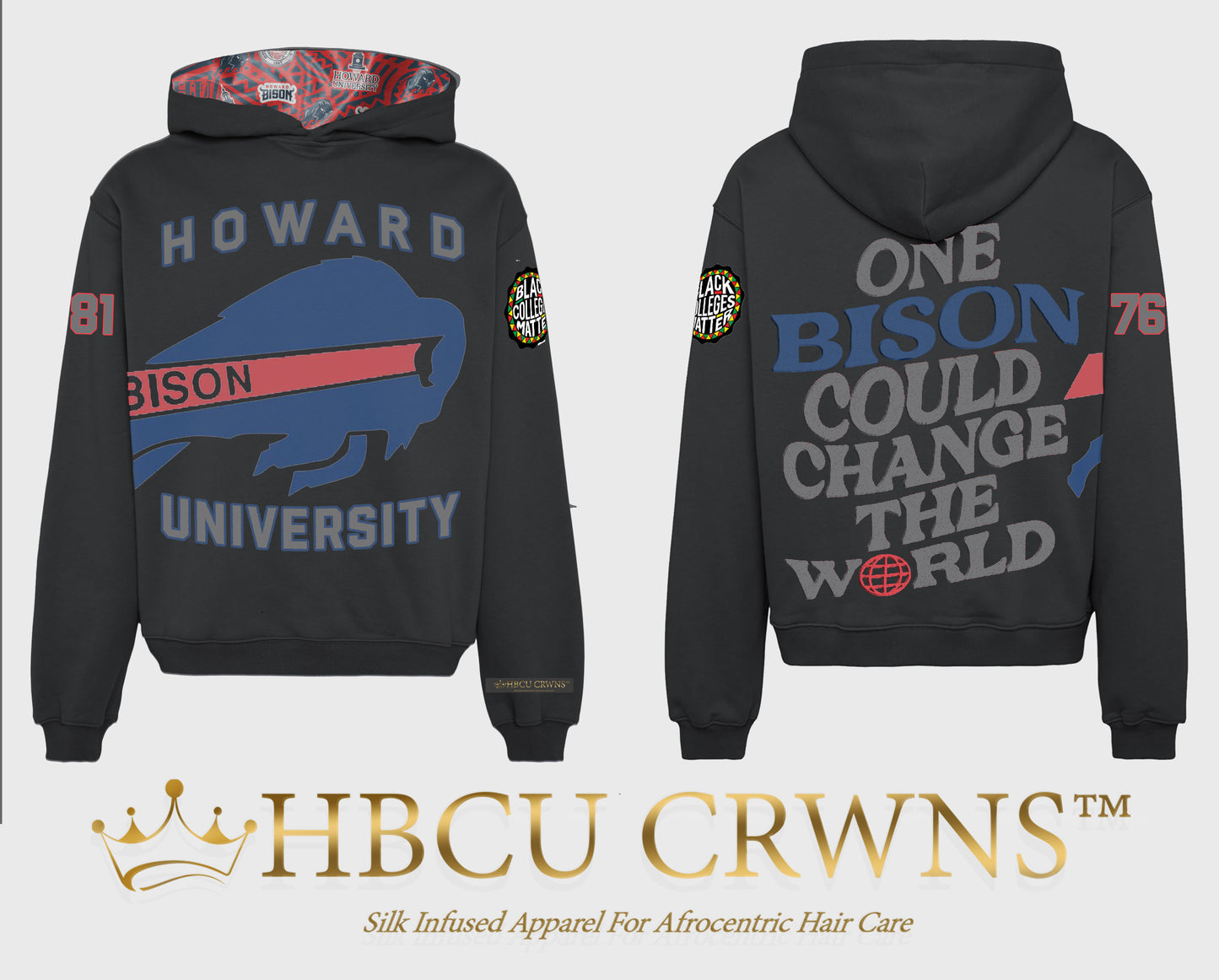 Howard University Silk Infused Hoodie