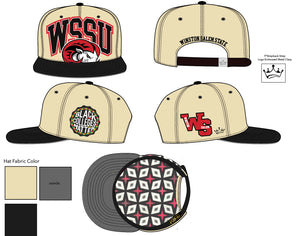 WSSU Rams Fitted Crwn