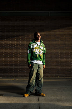 Green Norfolk State University Silk Infused Lifestyle Jacket