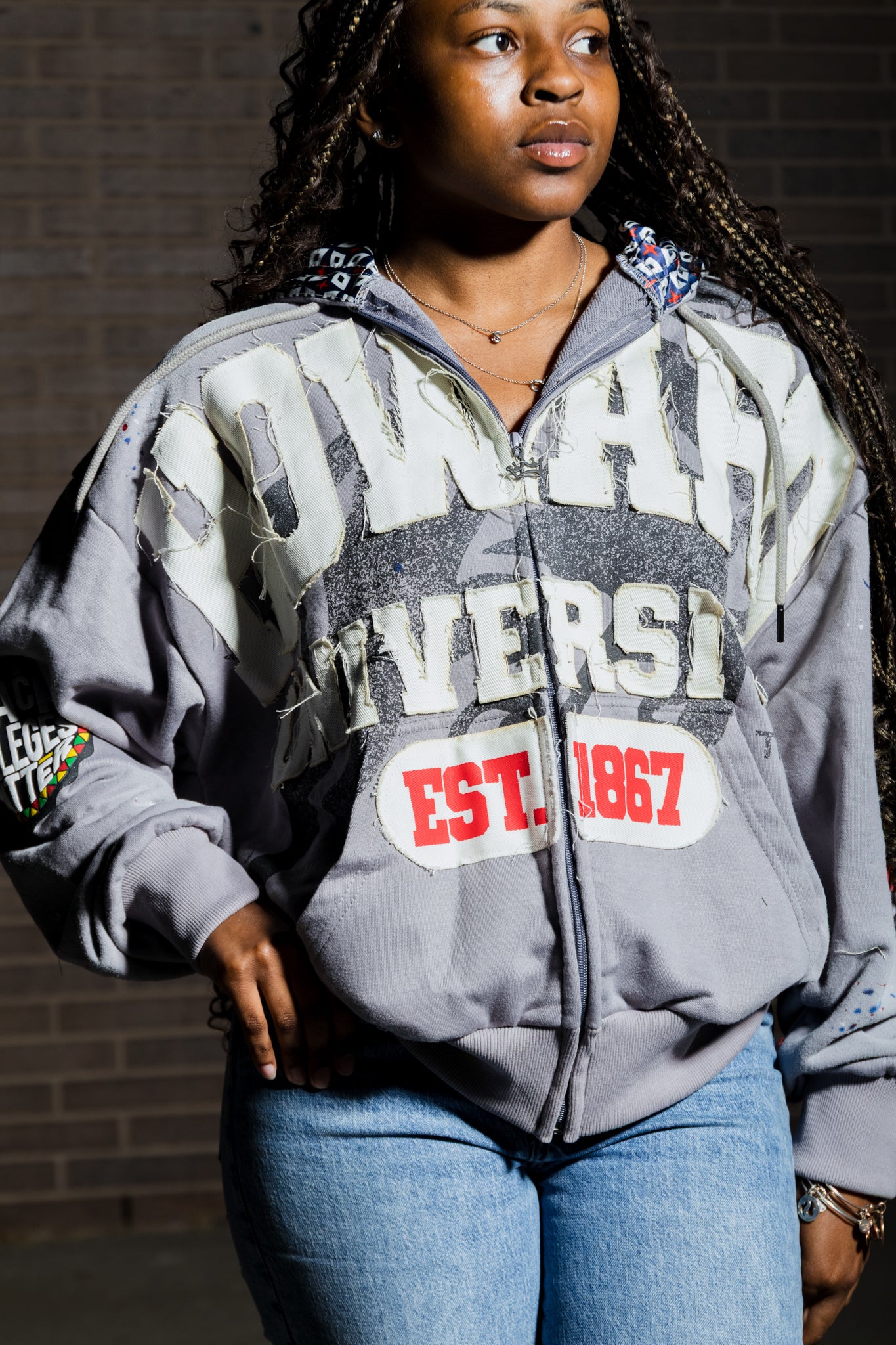 Grey Howard University Silk Infused Lifestyle Jacket