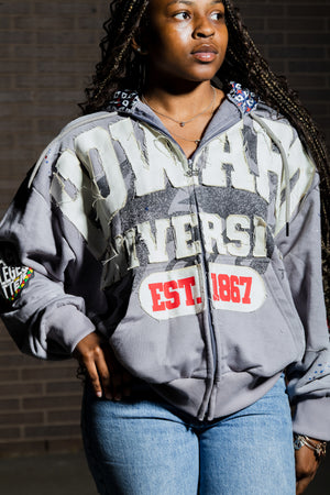 Grey Howard University Silk Infused Lifestyle Jacket