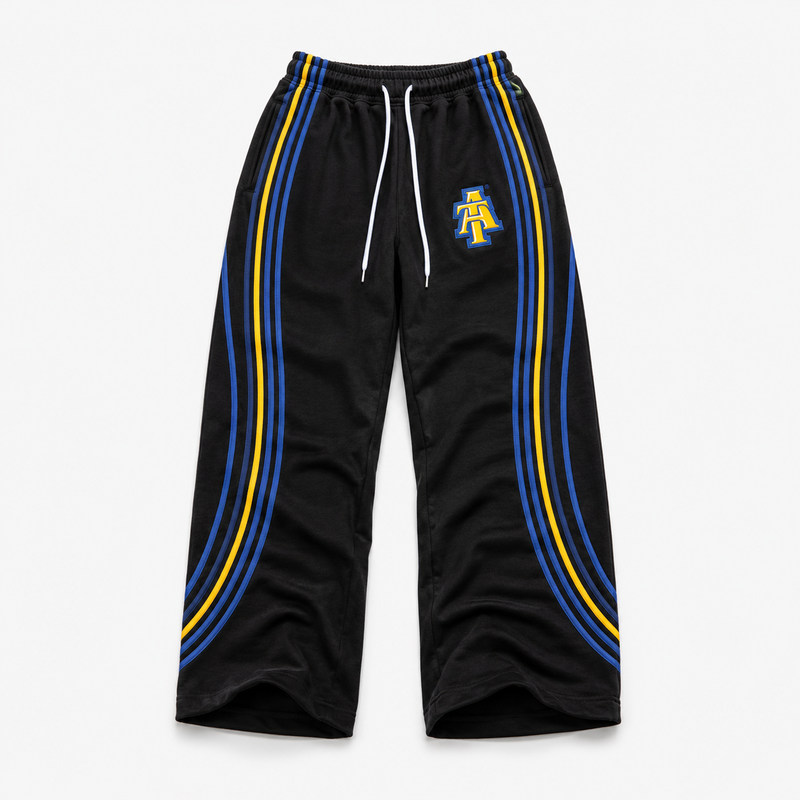 Black NCA&T SU Lifestyle Sweatpants