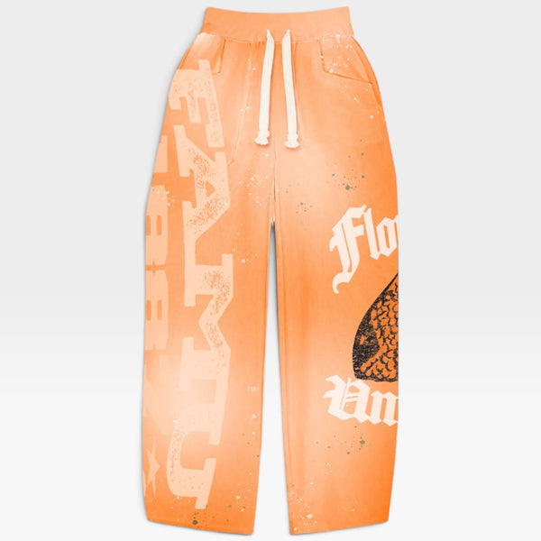 Orange Florida A&M University Lifestyle Sweatpants