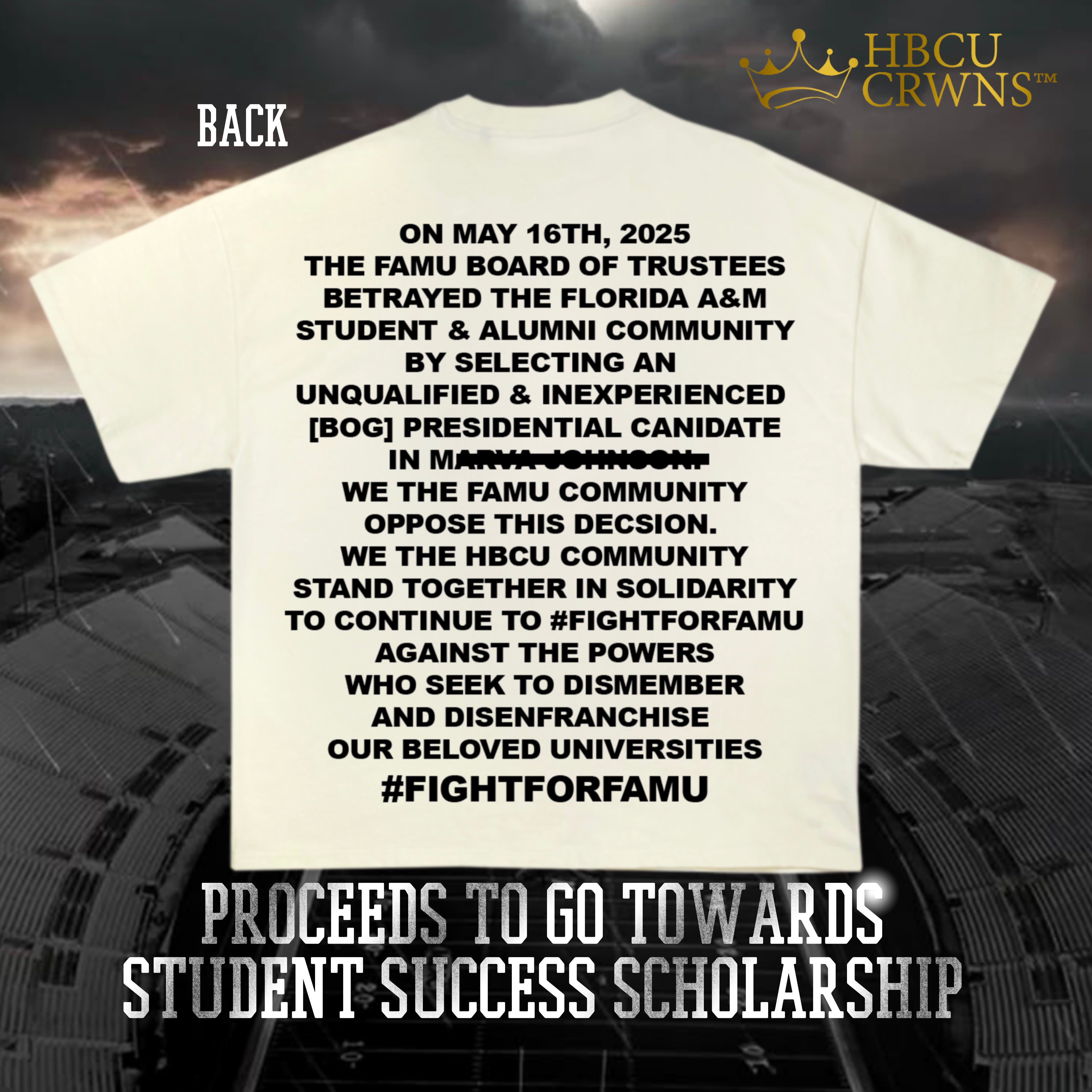 #FIGHTFORFAMU PROTEST T-SHIRT