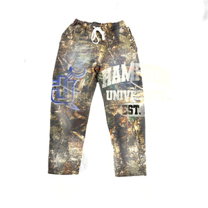 Camouflage "Hampton University" Lifestyle Sweatpants