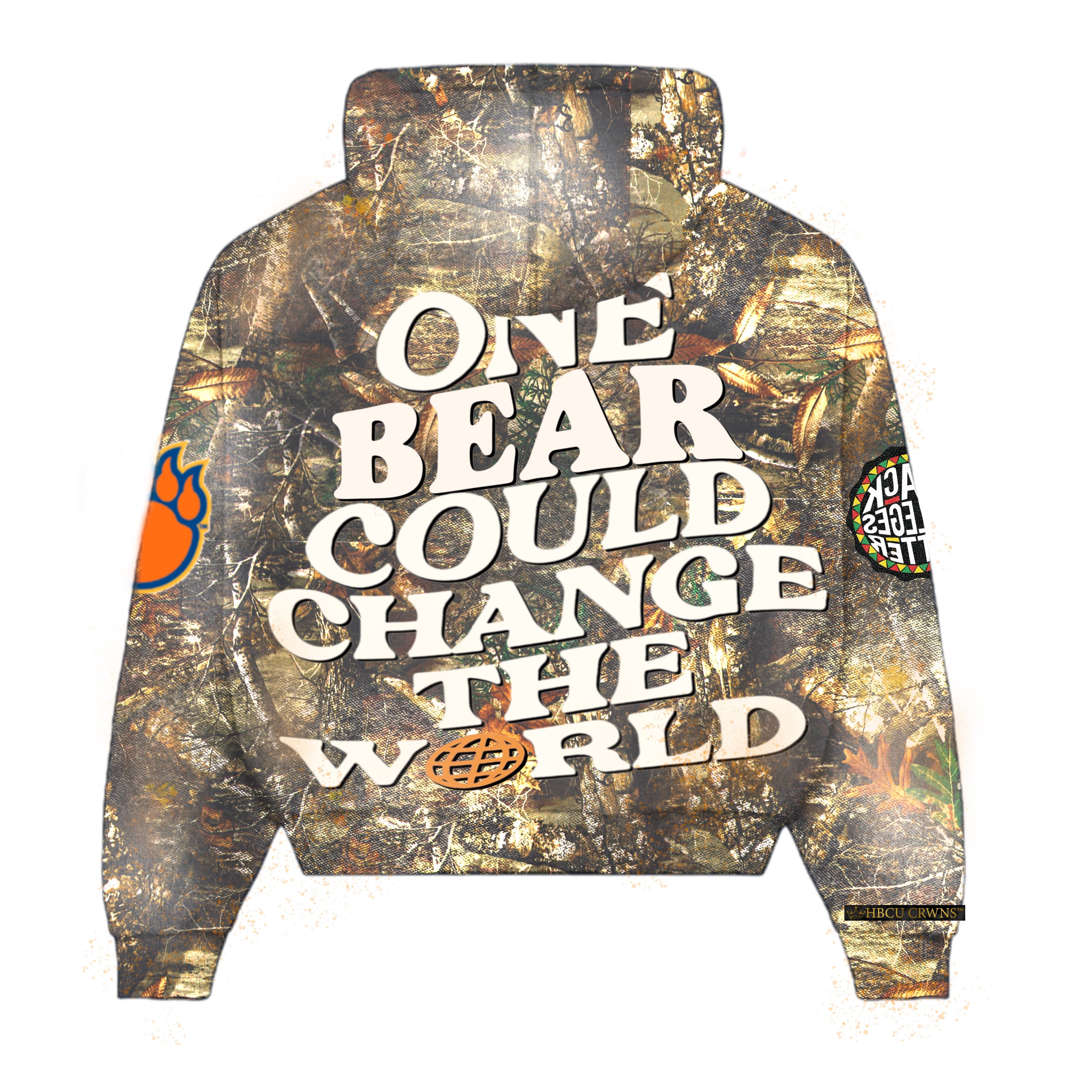 Camouflage "Morgan State University" Silk Infused Lifestyle Jacket