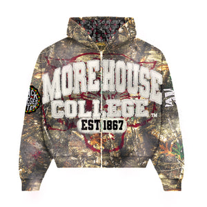 Camouflage "Morehouse College" Silk Infused Lifestyle Jacket