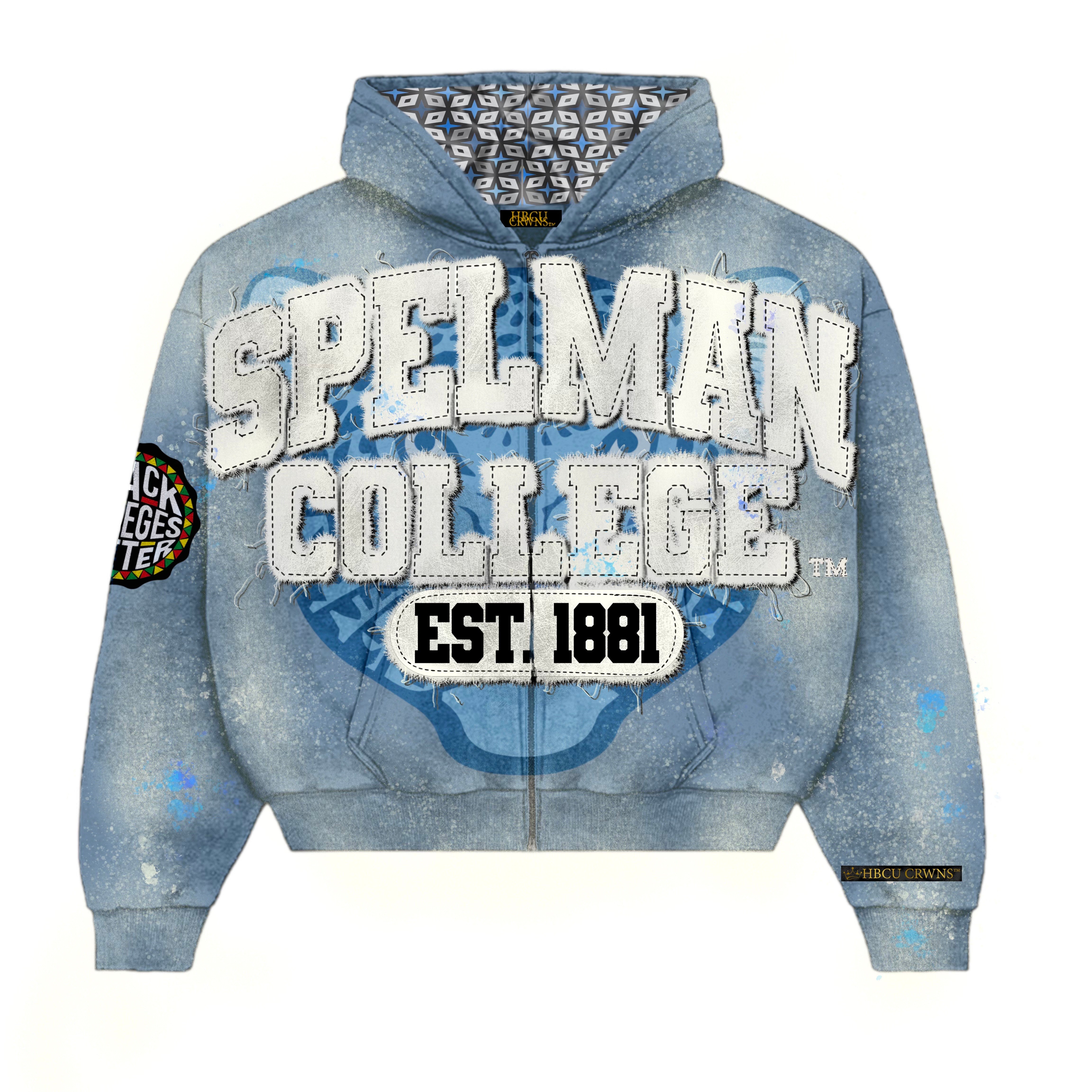 Camouflage "Spelman College" Silk Infused Lifestyle Jacket
