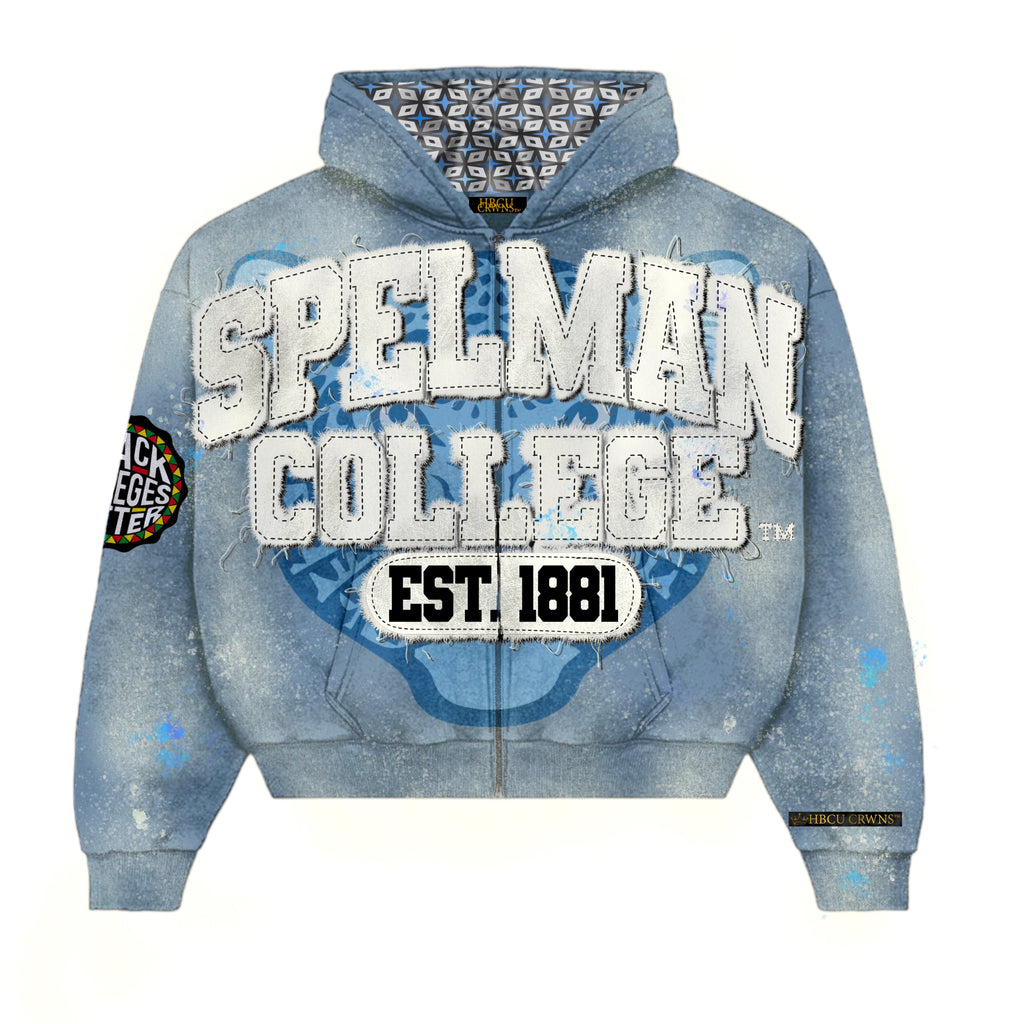 Camouflage "Spelman College" Silk Infused Lifestyle Jacket