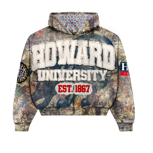 Camouflage "Howard University" Silk Infused Lifestyle Jacket