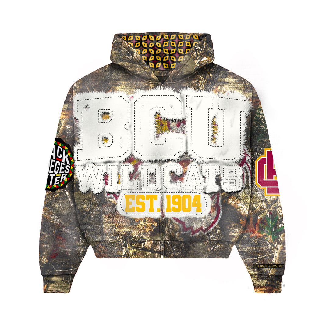 Camouflage "Bethune-Cookman University" Silk Infused Lifestyle Jacket