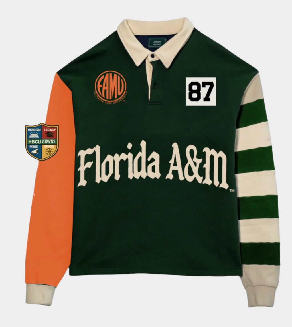 FAMU Long Sleeve "Rugby" Polo