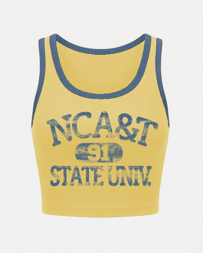 NC A&T Cropped Tank Top