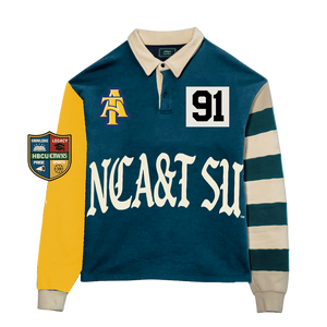 NCA&T SU LongSleeve "Rugby" Polo