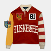 Tuskegee University Long Sleeve "Rugby" Polo