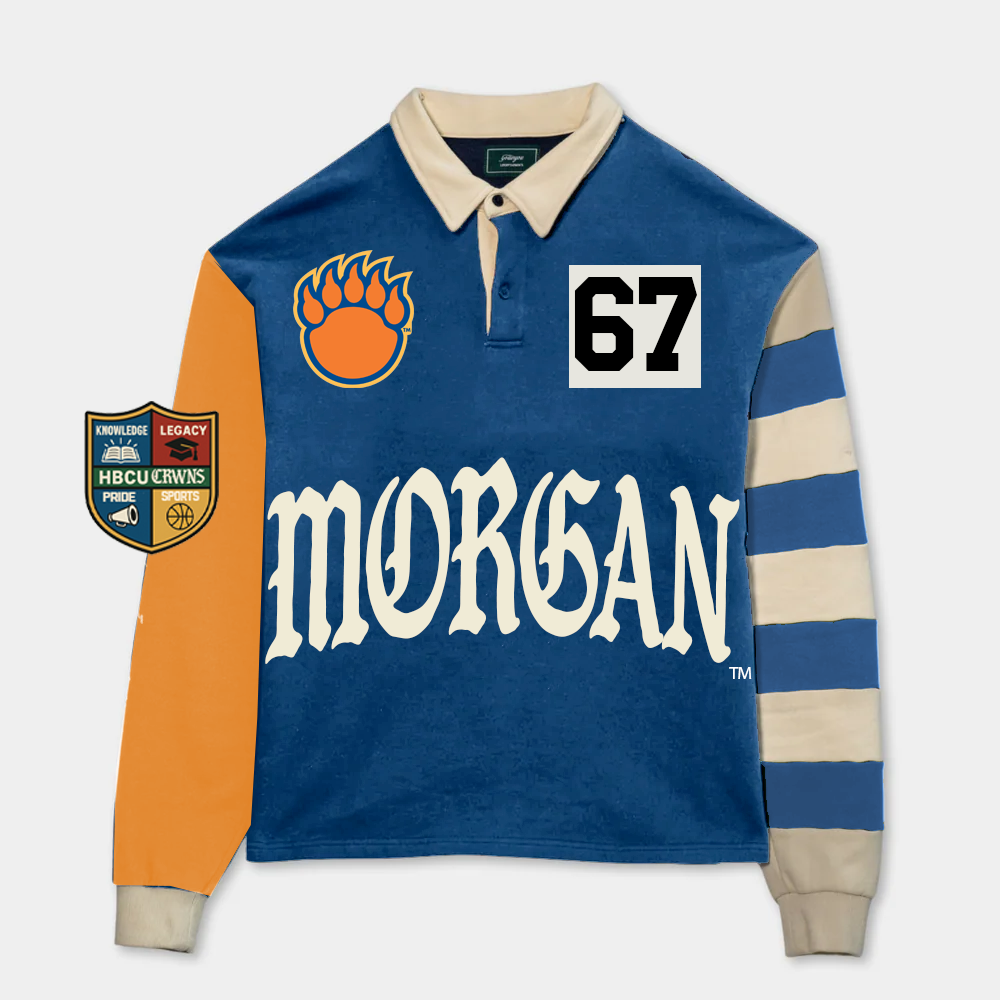 Morgan State University Long Sleeve "Rugby" Polo