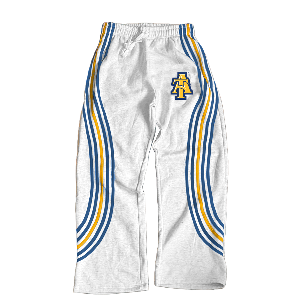 North Carolina A&T State University Striped Sweatpants