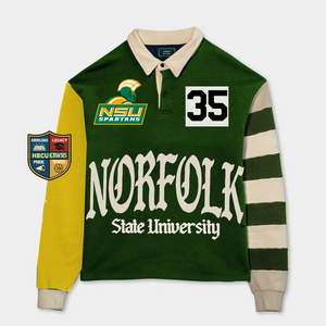 Norfolk State University Long Sleeve "Rugby" Polo
