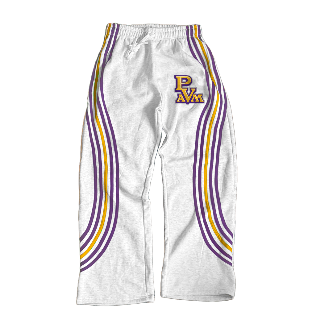 Prairie View A&M University Striped Sweatpants