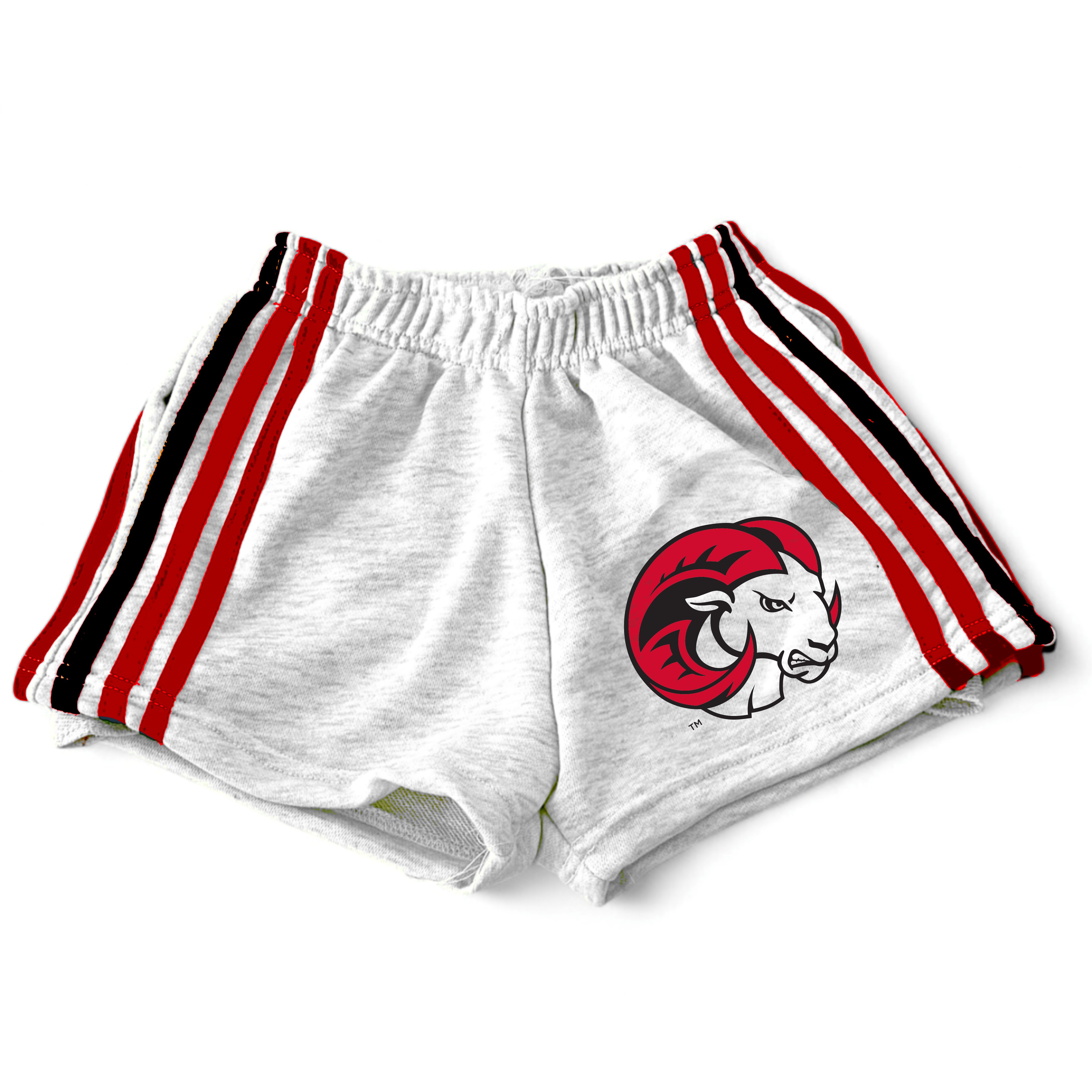 Winston-Salem State University Striped Cropped Shorts