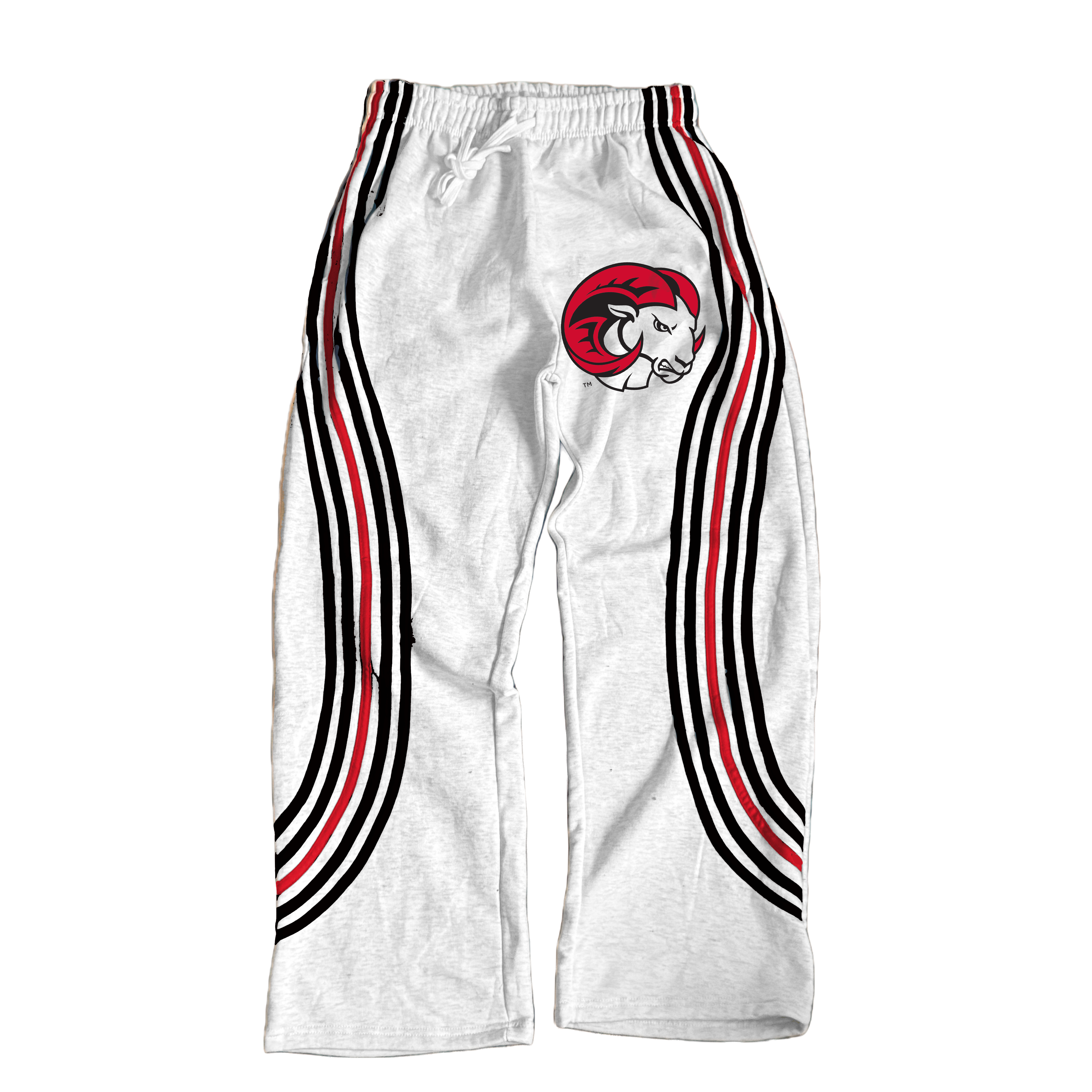 Winston-Salem State University Striped Sweatpants