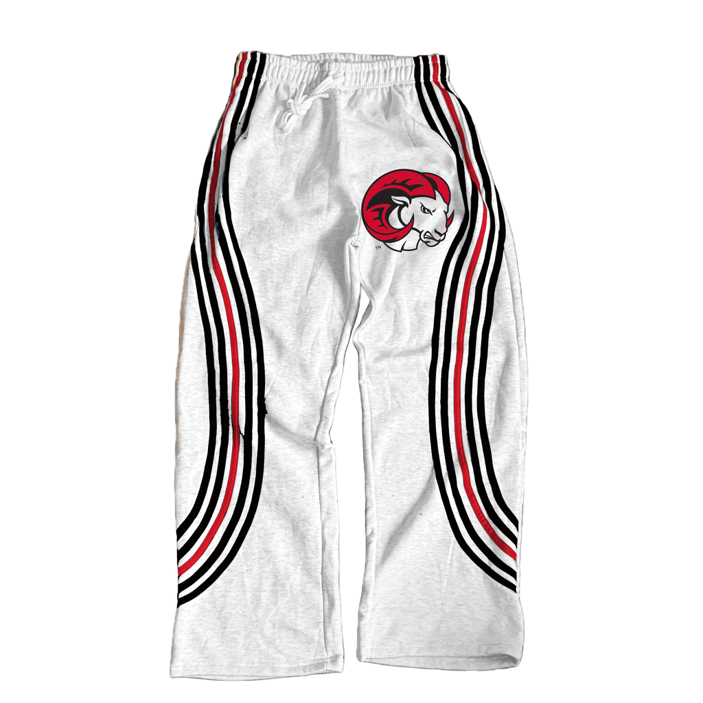 Winston-Salem State University Striped Sweatpants