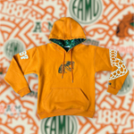 Orange One Rattler Could Change The World Silk Infused Hoodie